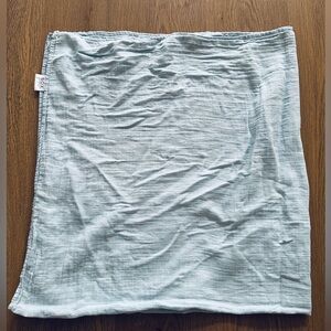 Boxfox Baby Bamboo Breathable Light Luxurious Blue Swaddle Blanket